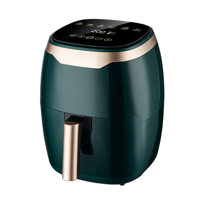 8L Air Fryer Household Large-Capacity Electric Fryer Intelligent Oil-free Multi-function Electric Fryer Microcomputer LED Touch