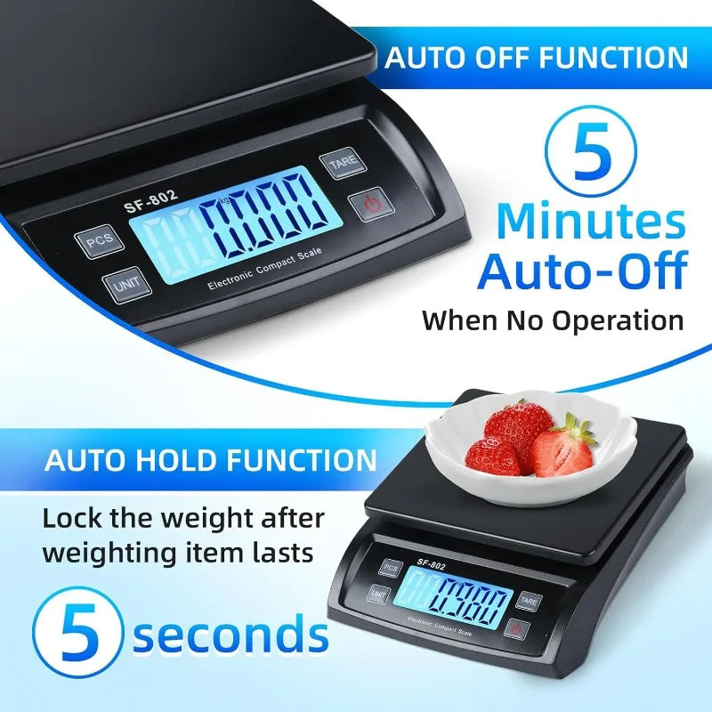 Electronic Scale Household Electronic Kitchen Scale Large Display 30kg/1g Food Scale Baking Cooking Scale Platform Scales
