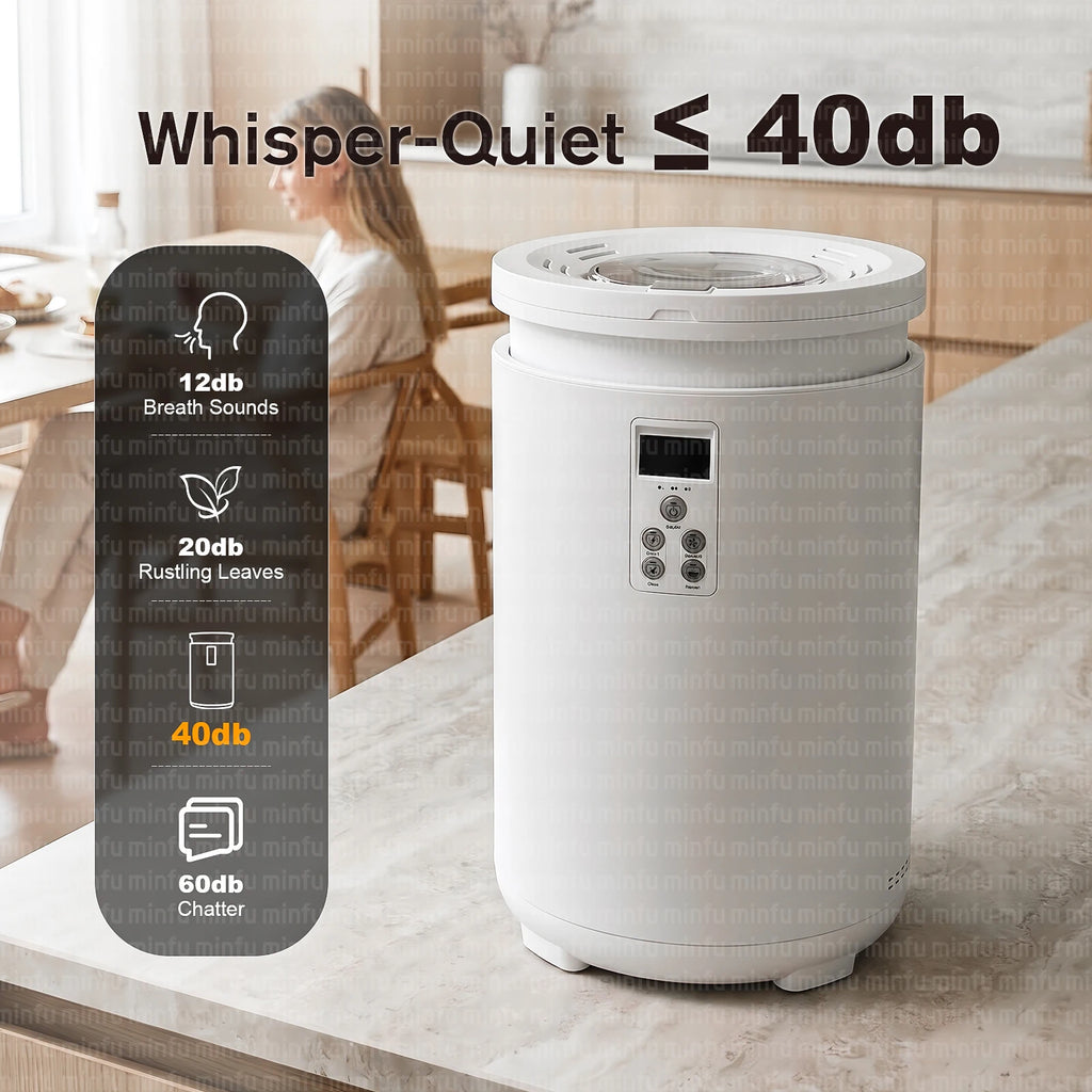 4.5L Automatic Electric Food Composter Odorless Home Kitchen Food Waste Composting Machine