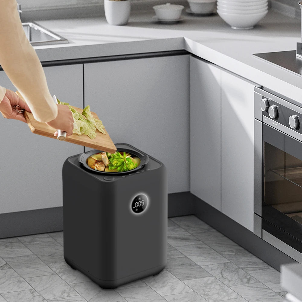 Odorless Smart Kitchen Food Waste Composting Machine 3L Large Capacity Electric Waste Disposal Machine Household Application