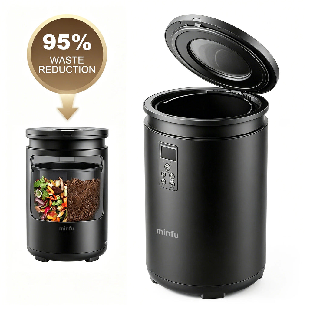 4.5L Automatic Electric Food Composter Odorless Home Kitchen Food Waste Composting Machine
